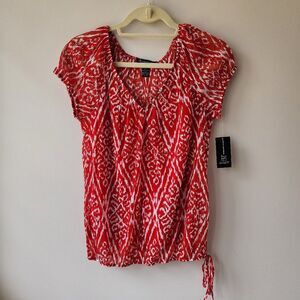 NWT Short Sleeve Blouse + Cami (Size S)